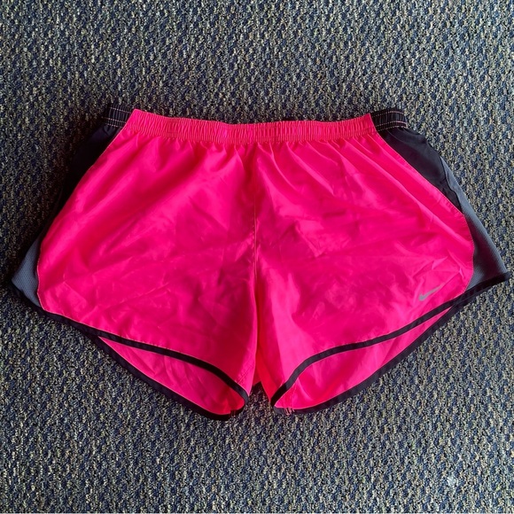 Nike Pants - NIKE RUNNING DRI FIT Pink Running Shorts with Inner Pocket and Drawstring